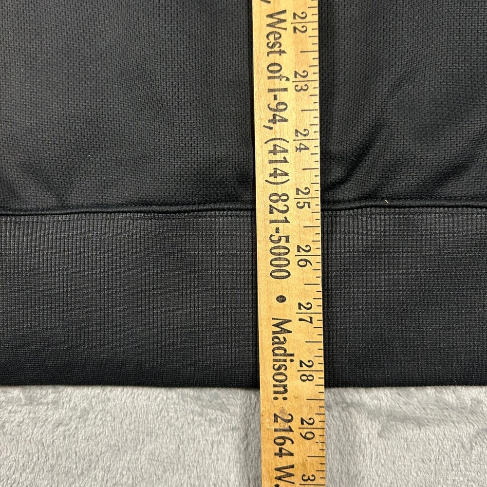 John Deere Mens Black Performance Hoodie Hard Work Made Easier Graphic Large - Picture 4 of 5